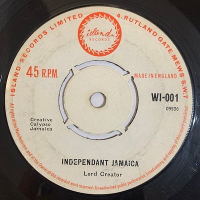 Lord Creator - Independent Jamaica Calypsopicture