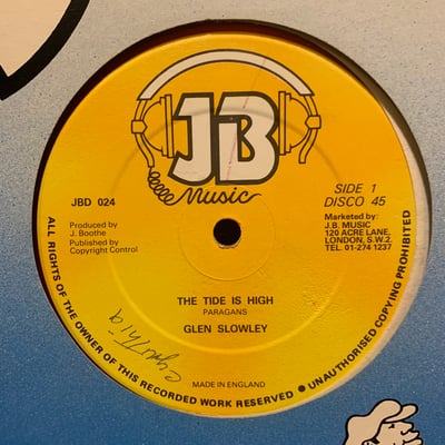 Glen Sloley - The Tide Is High picture 3