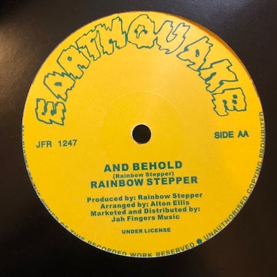 Mikey Dread, Rainbow Stepper - Paradise / And Behold picture 2