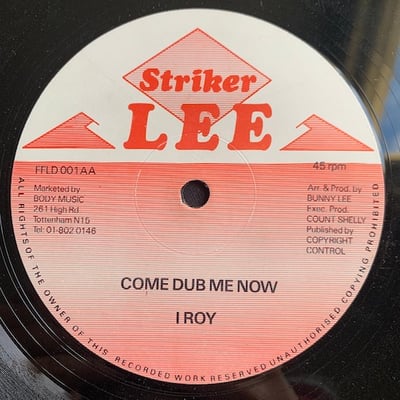 David Isaacs, I-Roy - She Loves Me Now / Come Dub Me Now picture 2