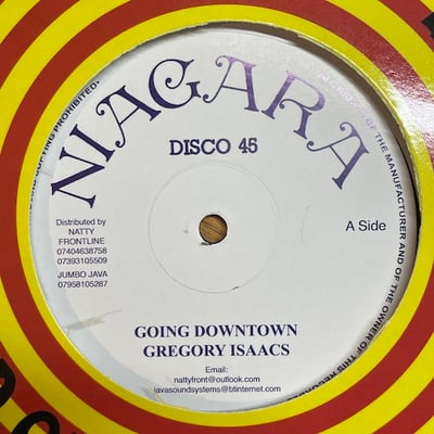 Gregory Isaacs - Going Downtown / Motherless Children picture 2