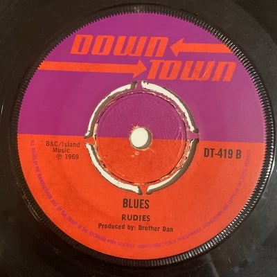 Tony Tribe, The Rudies - Red, Red Wine / Blues picture 2