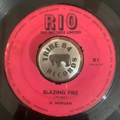 Derrick Morgan - Blazing Fire / Everine picture 2