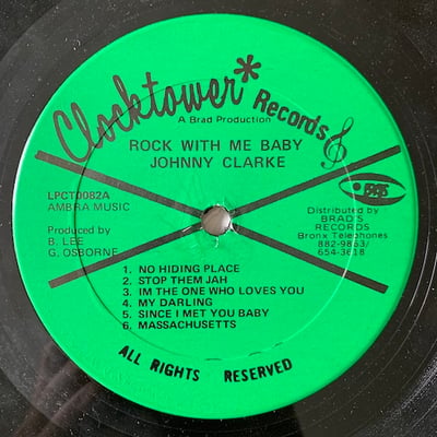 Johnny Clarke - Rock With Me Baby picture 3