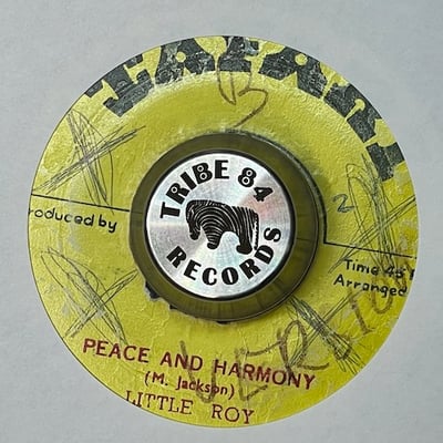 Little Roy - Tribal War / Peace And Harmony picture 2