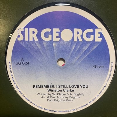 Winston Clarke - Remember, I Still Love You picture 2