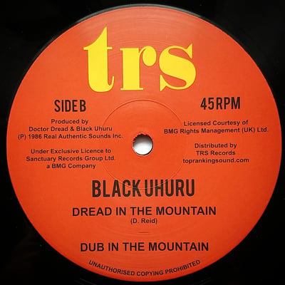 Black Uhuru - Let Us Pray / Dread In The Mountain picture 2