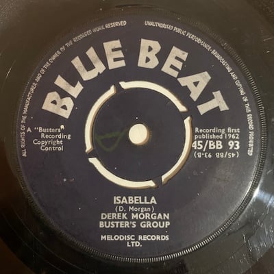 Bobby Aitken, Buster's Group - Never, Never / Isabella picture 2