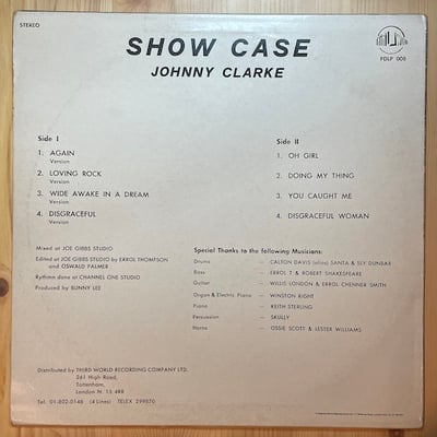 Johnny Clarke - Show Case picture 2