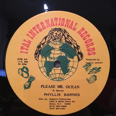 Carlton Jackson, Phyllis Barnes - Disarmament / Please Mr. Ocean picture 2