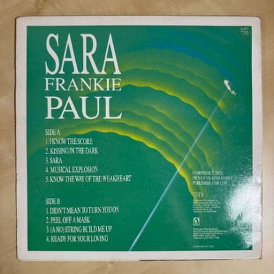 Frankie Paul - Sara picture 2