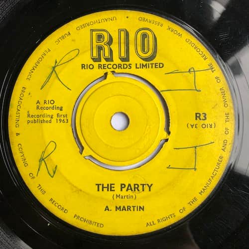 Alan Martin – The Party / Indeed