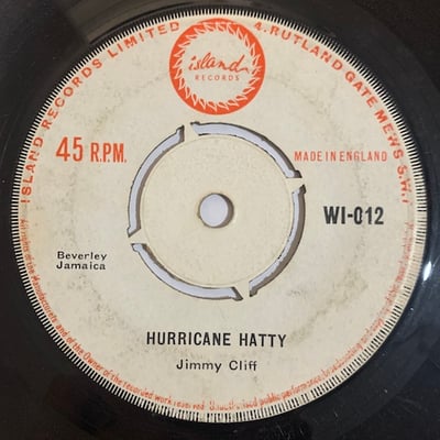 Jimmy Cliff - Dearest Beverly / Hurricane Hatty picture 2