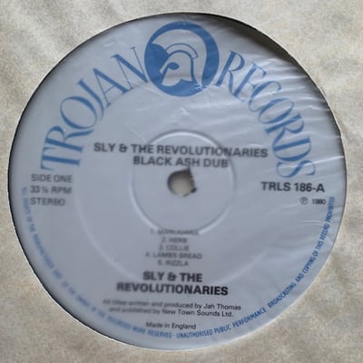 Sly & The Revolutionaries, Jah Thomas - Black Ash Dub picture 4