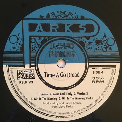 Lloyd Parks - Time A Go Dread picture 6