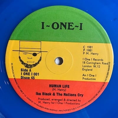 Ika Black, The Nations Cry - Human Life / Better Life picture 2