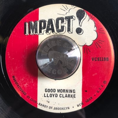 Lloyd Clarke - Now I Know The Reason / Good Morning picture 2