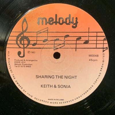 Keith, Sonia - Two Time Lover picture 2