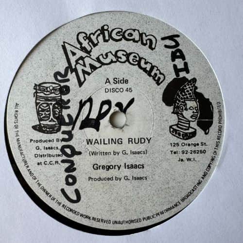 Gregory Isaacs – Wailing Rudy