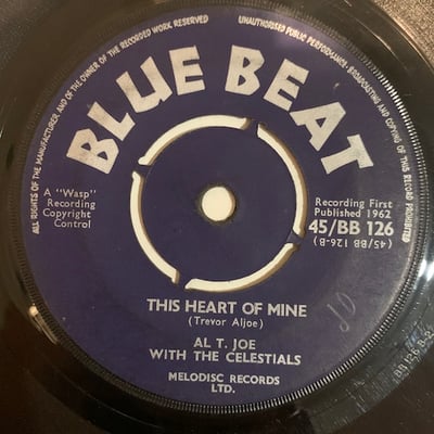 Al T. Joe, The Celestials - You Cheated On Me / This Heart Of Mine picture 2