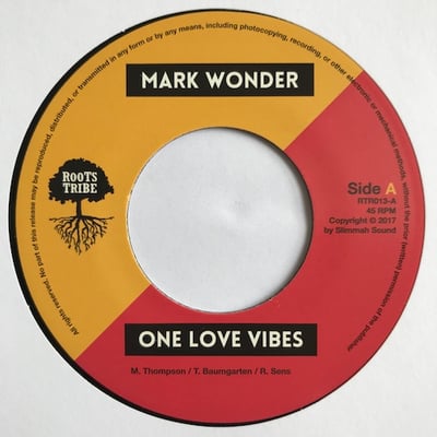 Mark Wonder - One Love Vibes picture 3