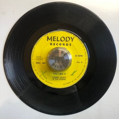 Count Busty, The Rudies - You Like It / The Reggay picture 3