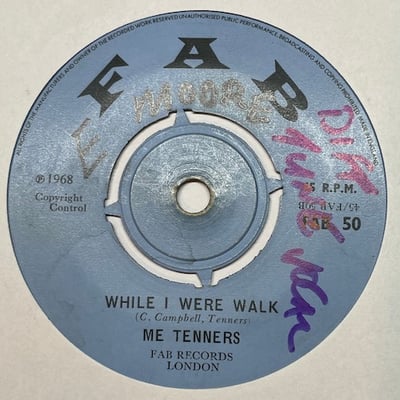 The Tennors, The Tennors - Let Go Ya Donkey / While I Were Walk picture 2