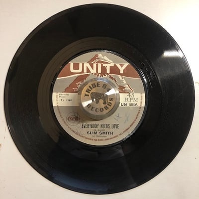 Slim Smith, Junior Smith - Everybody Needs Love / Come Back Girl picture 3