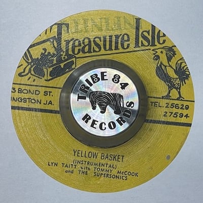 Alton Ellis & The Flames, Lynn Taitt, Tommy McCook & The Supersonics - Girl I Have Got A Date / Yellow Basket picture 2