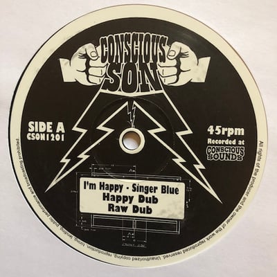 Singer Blue, Cyrenius Black - I'm Happy / Praise His Name picture 2