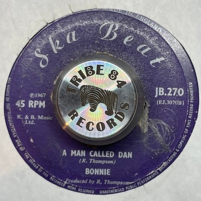 Bonnie - Did You Get The Message / A Man Called Dan picture 2