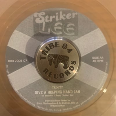 Frankie Jones, Trinity - Ghetto Feelings / Give A Helping Hand Jah picture 4