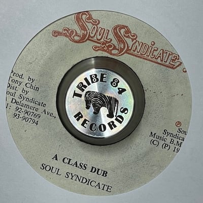 Tony Chin, Tristan Palmer, The Soul Syndicate - A Class Girl picture 2