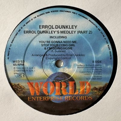 Errol Dunkley - Errol Dunkley's Medley picture 4
