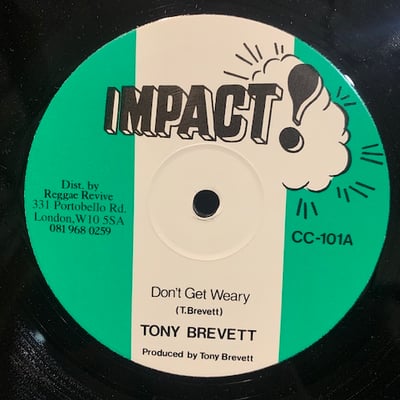 Randy's All Stars, Tony Brevett - Mission Impossible / Don't Get Weary picture 2
