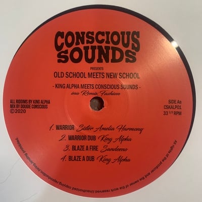 King Alpha, Conscious Sounds - Old School Meets New School picture 3