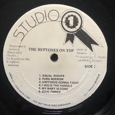 The Heptones - On Top picture 3