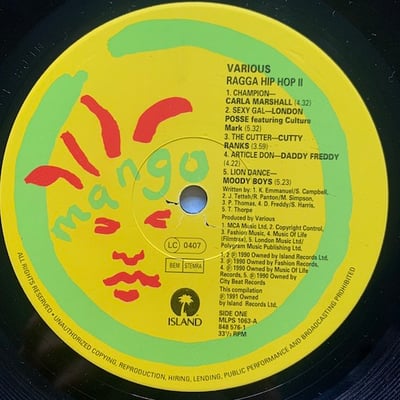 Various - Ragga Hip Hop II picture 4