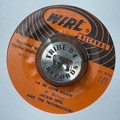 Jackie Opel, Troubadours - Every Word I Say Is True / I'm In Love Again picture 2