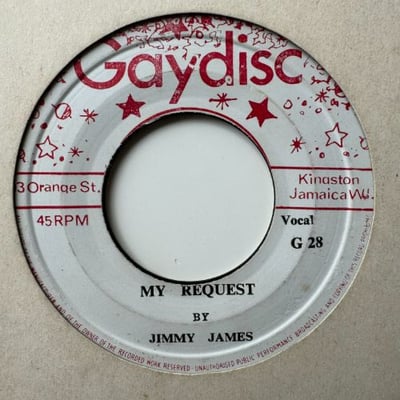 Jimmy James - Come To Me Softly / My Request picture 2