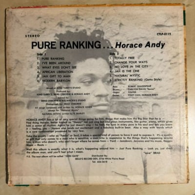 Horace Andy - Pure Ranking picture 4