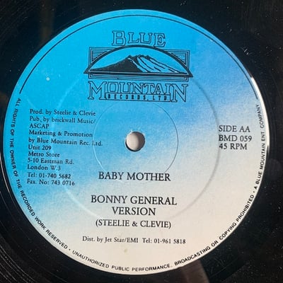 Johnny P, Bunny General - Gal Man / Baby Mother picture 2