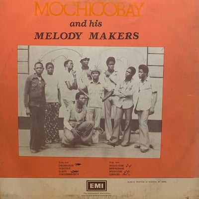 Prince Mochicobay And His Melody Makers - Mochicobay And His Melody Makers picture 2