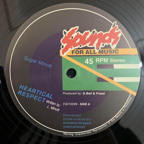 Sugar Minott – Heartical Respect