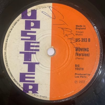 The Upsetters, Big Youth - Crummy People / Moving (Version) picture 2