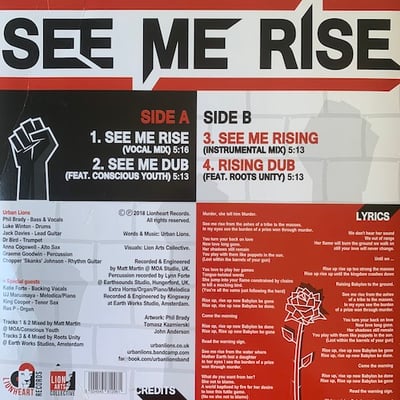 Urban Lions - See Me Rise picture 2