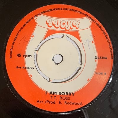 T.T. Ross - Last Date / I Am Sorry picture 2