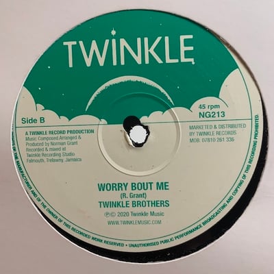 Twinkle Brothers - Big Scammer / ﻿Worry Bout Me picture 2