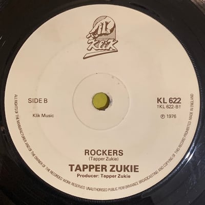 Tapper Zukie - Ten Against One / Rockers picture 2