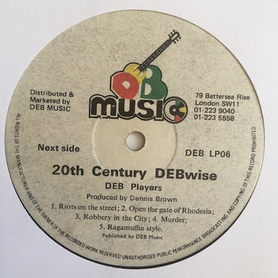 D.E.B. Music Players - 20th. Century Deb-Wise picture 4